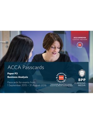 cover image of ACCA P3 Business Analysis